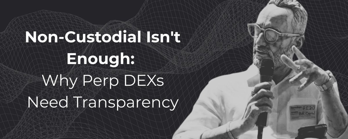 Original cover of Rezo Shmertz's article on perpetual DEX transparency